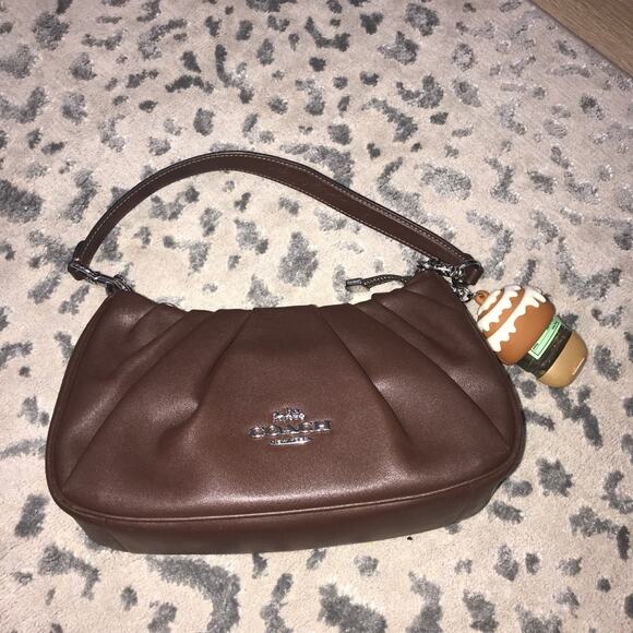 Coach brown Terri shoulder leather tabby bag - Picture 4 of 9